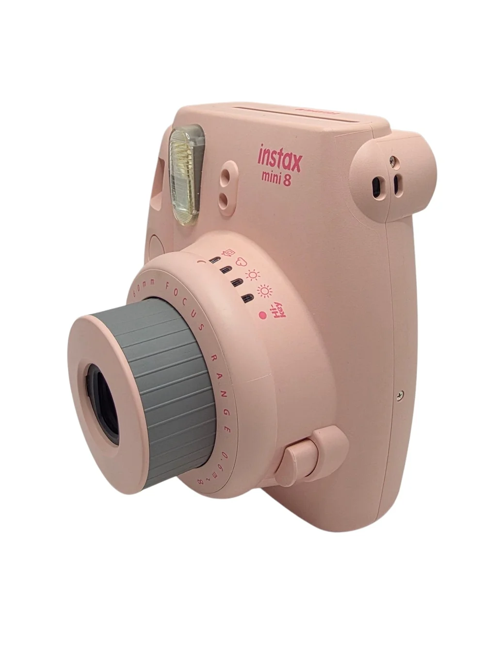Fujifilm Instax Mini 8 Instant Film Camera Pink Polaroid Style Camera w/ Case